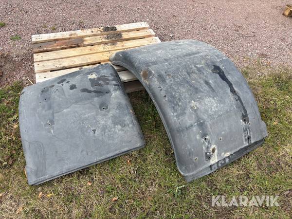 Stänkskärmar Dunloflex 4st