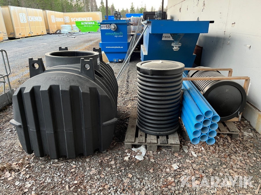 Enskiltavlopp fritidshus Pipelife Septic 3 2 kubik