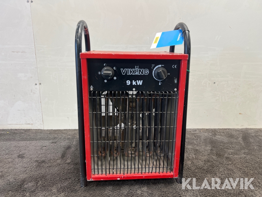 Varmluftsfläkt viking 9 kW