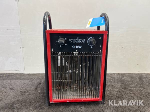 Varmluftsfläkt viking 9 kW