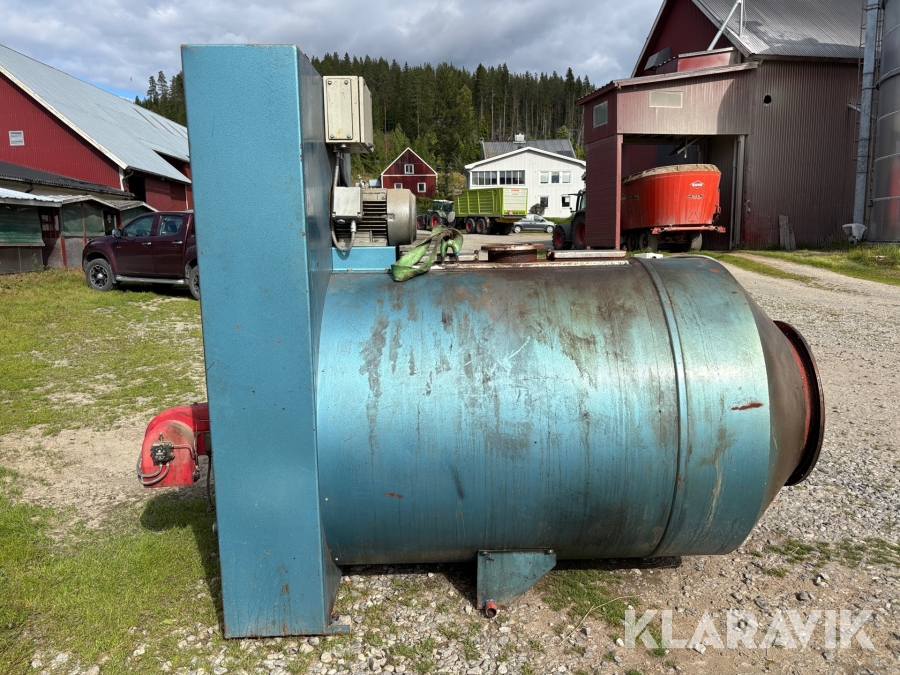 Oljepanna till spannmålstork Haga HMV-150
