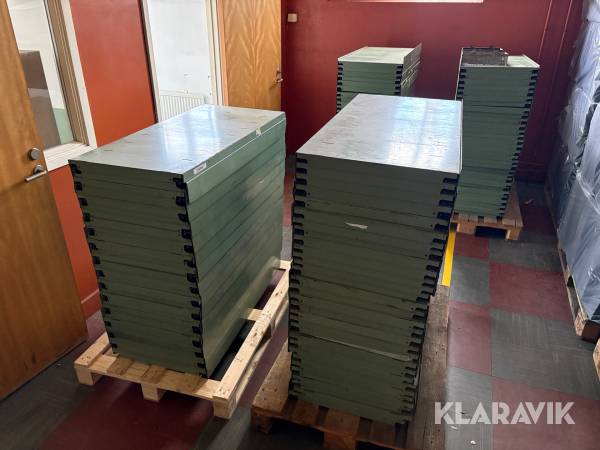 Lagerhyllor ca 20st sektioner