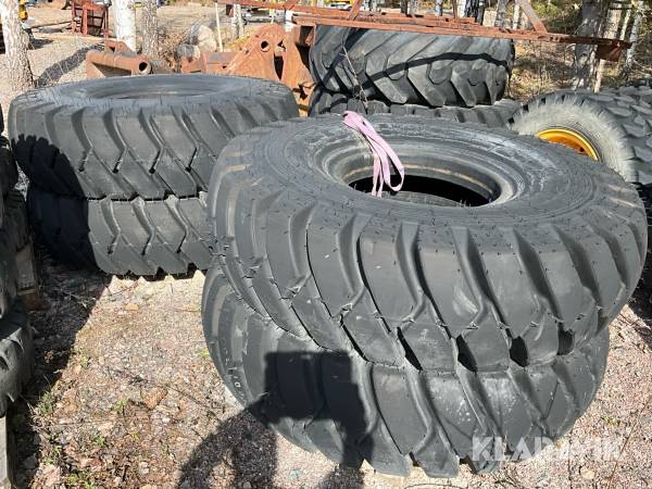 Entreprenaddäck General 18.00-25 4st (nya)