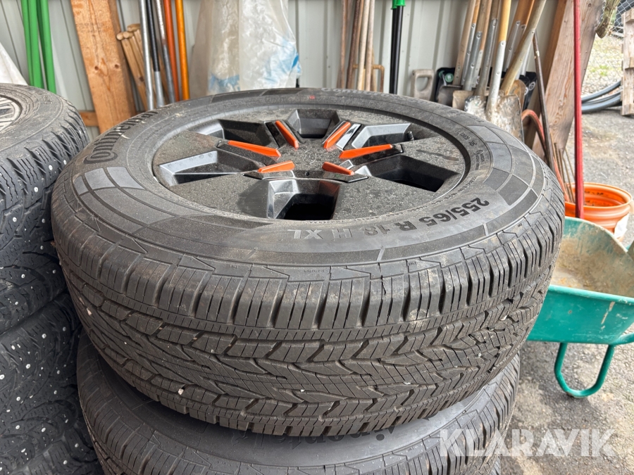 Kompletta hjul Ford Ranger Continental 255/65R18 4st Nya