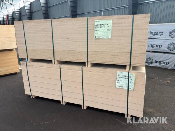 Spånskivor Byggelite 12x1200x2700 132st