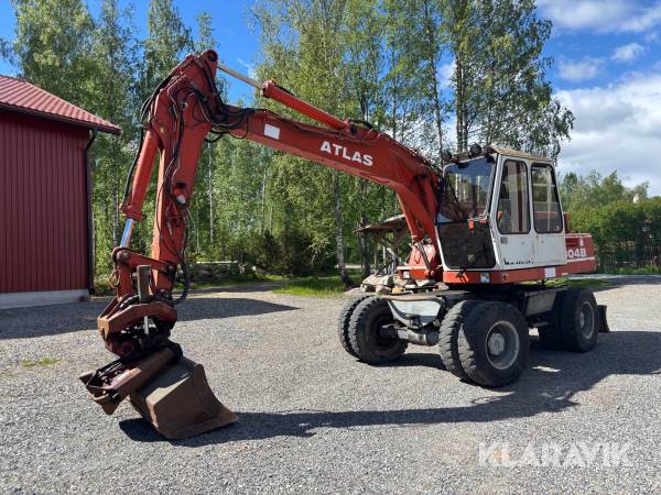 Grävmaskin Atlas 1304 B med tiltrotator & redskap