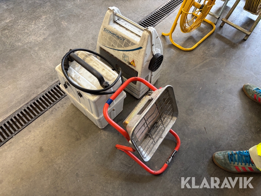 Strålvärmare gasol och diesel Polarn Compact heater 4000 3st