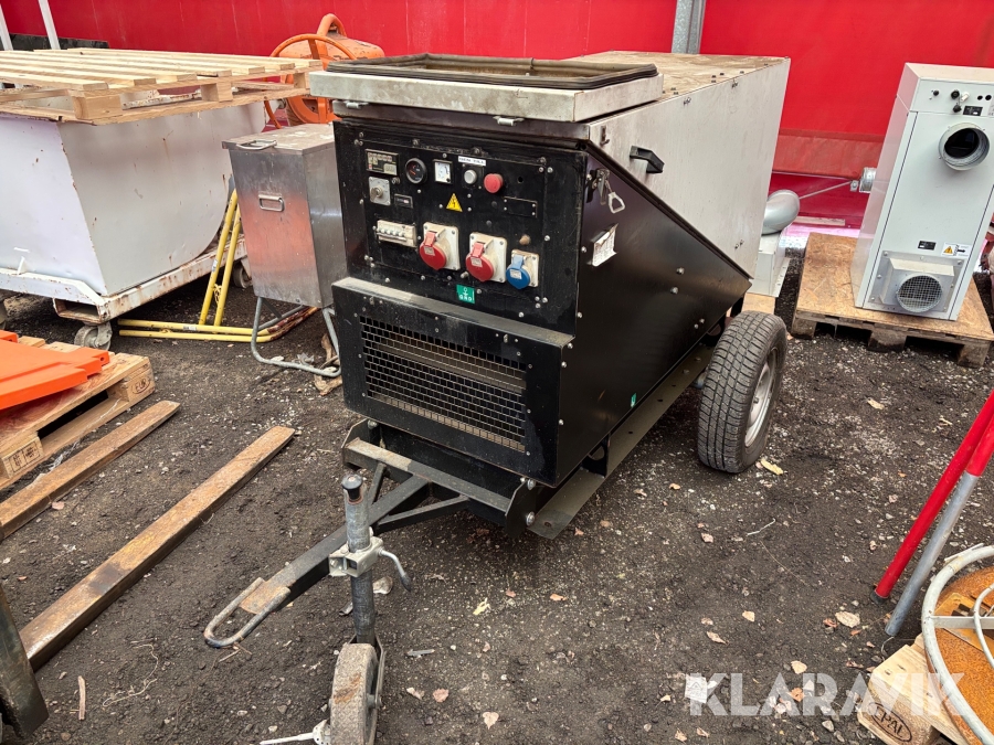 Elverk Genmag Duplex G12LSM på hjul