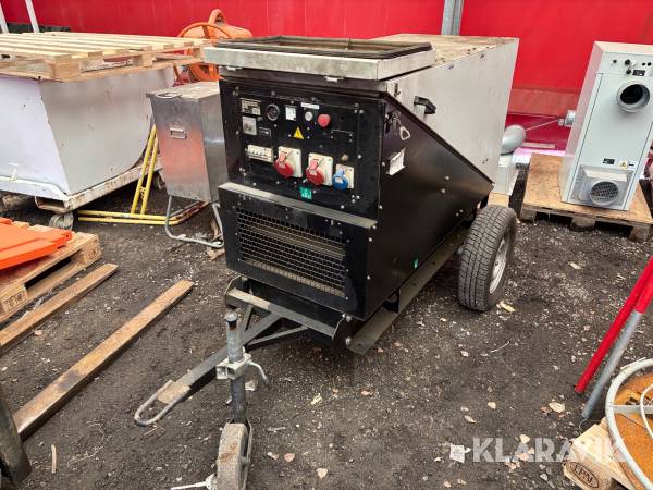 Elverk Genmag Duplex G12LSM på hjul