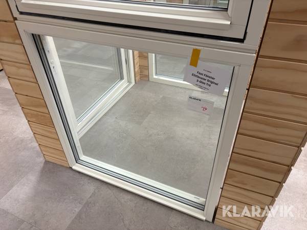 Fast Fönster Elitfönster 3-glas Trä