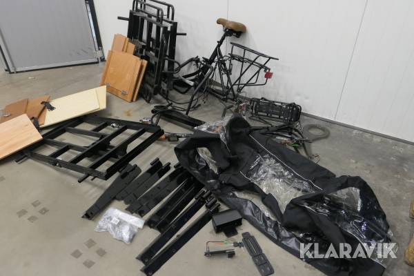 El-Lådcykel Orion 2st Reservdelacyklar