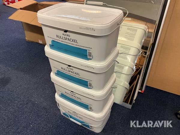 Rullspackel Alcro Våtrumsspackel 4 st, 48 L