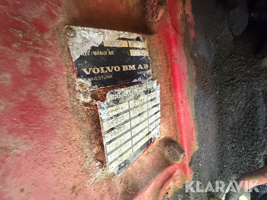 Traktor Volvo BM 2250