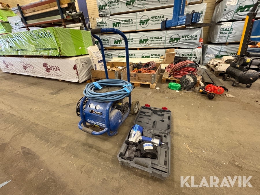 Kompressor & spikpistol ScanFast SCN90
