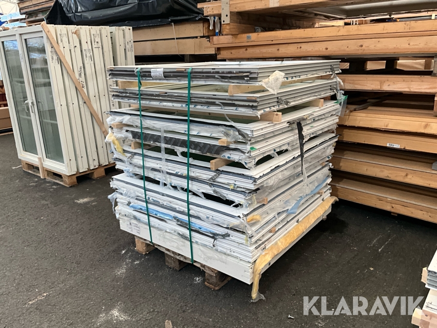 Plastfönster / träfönster 10st