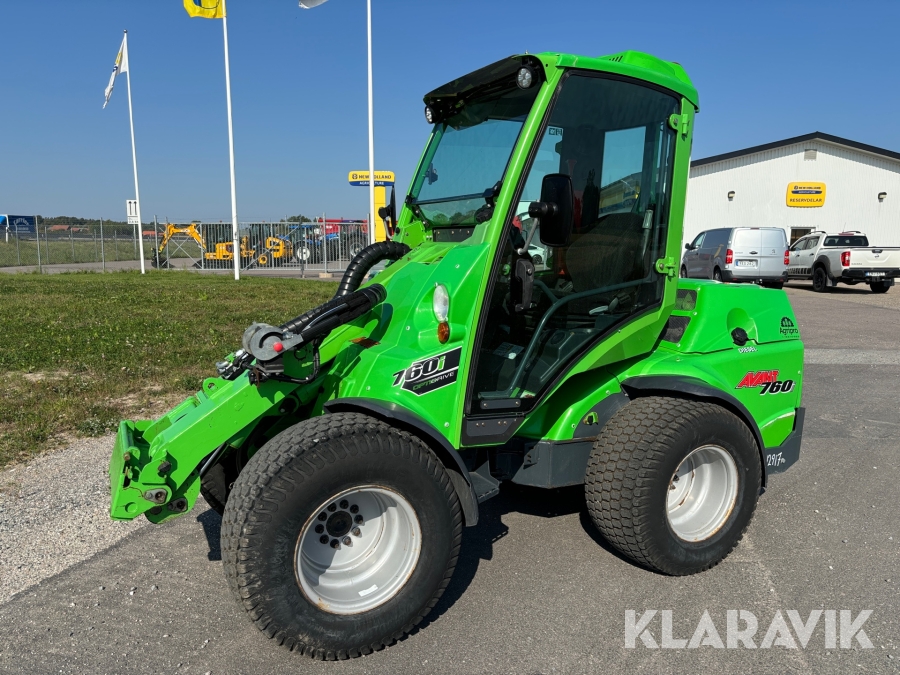 Kompaktlastare Avant 760i Optidrive