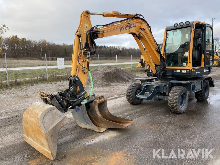 Hjulgrävare Hyundai R55W-9A