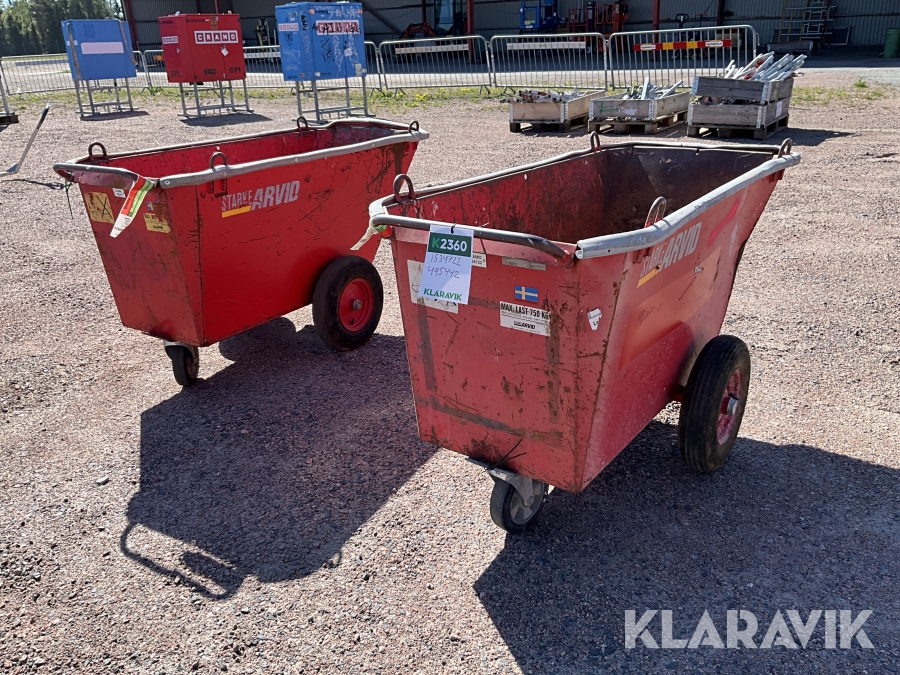 Fodervagn Starke Arvid 14000 2st
