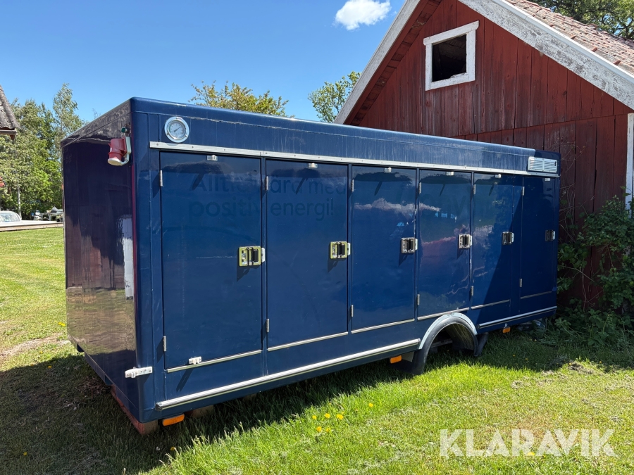 Kyl/frysskåp till transportbil Freezevan ApS