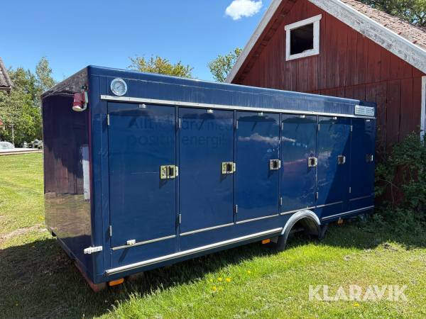 Kyl/frysskåp till transportbil Freezevan ApS