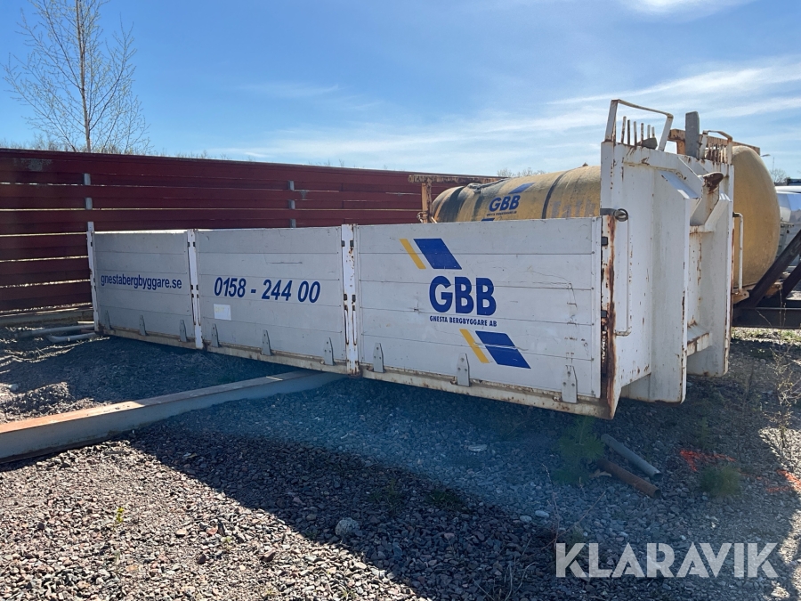 Lastväxlarflak CMT 6M med aluminiumlämmar