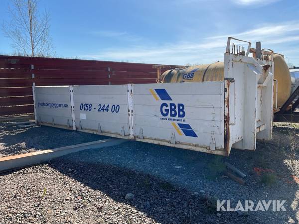 Lastväxlarflak CMT 6M med aluminiumlämmar