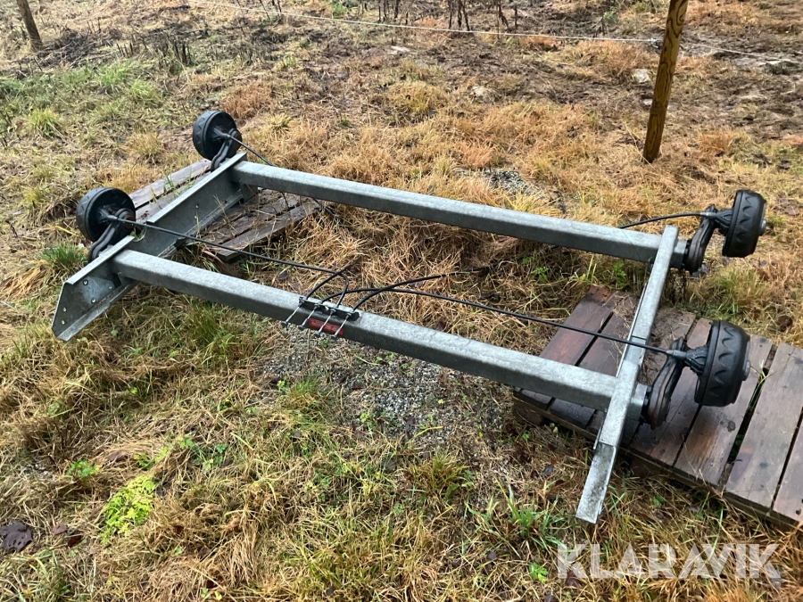 Bromsad axel Knott VGDB25M 2500kg