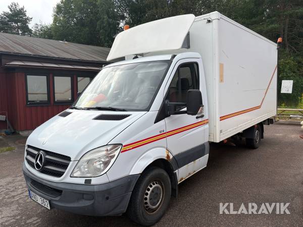 Skåpbil med bakgavellyft Mercedes-Benz Sprinter