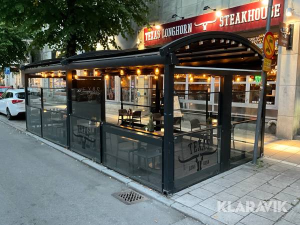 Uteservering/Terass/Pergola Nova Markis Sweden 7750x3500mm