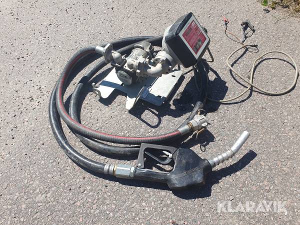 Dieselpump 12 volt Piusi Italy med räkneverk