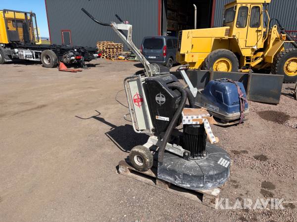 Betongslip HTC 800 + 2 nya skivor