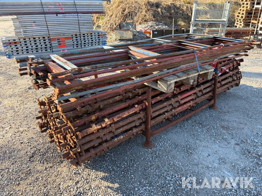 Parti med delar till Hakiställning