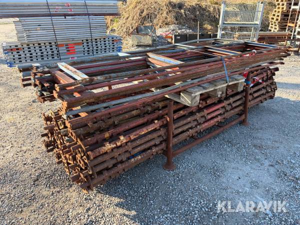 Parti med delar till Hakiställning