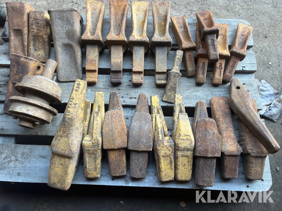 Grävmaskinständer & fästen