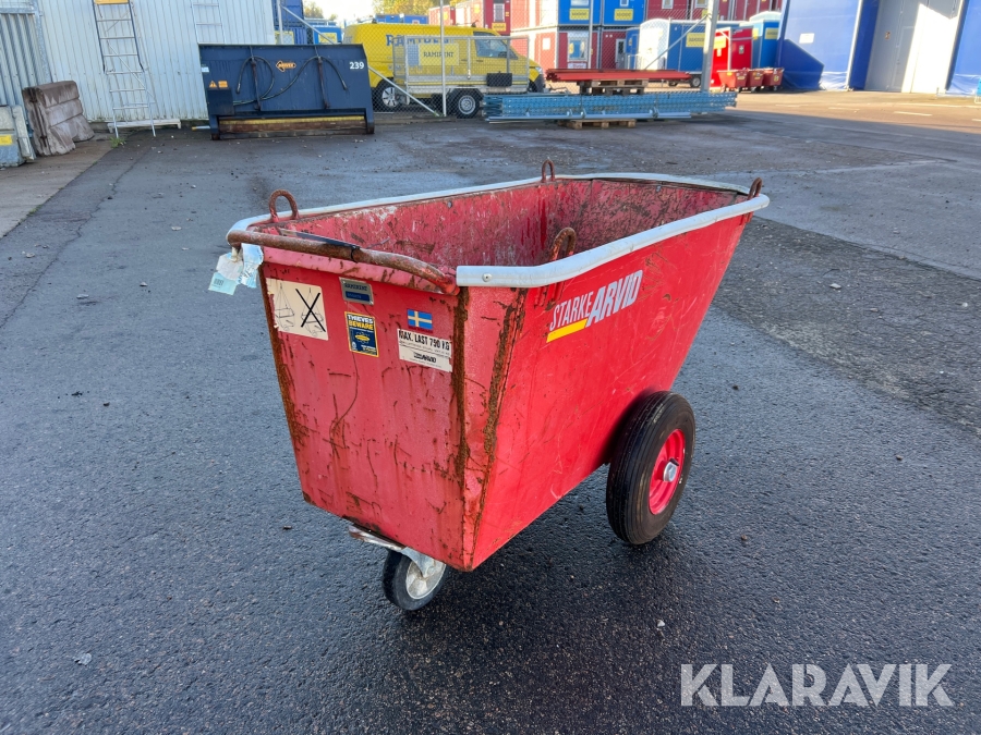 Fodervagn Starke Arvid 400L/ 750 KG