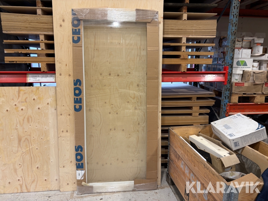 Innerdörr Ceos med glas 93x204