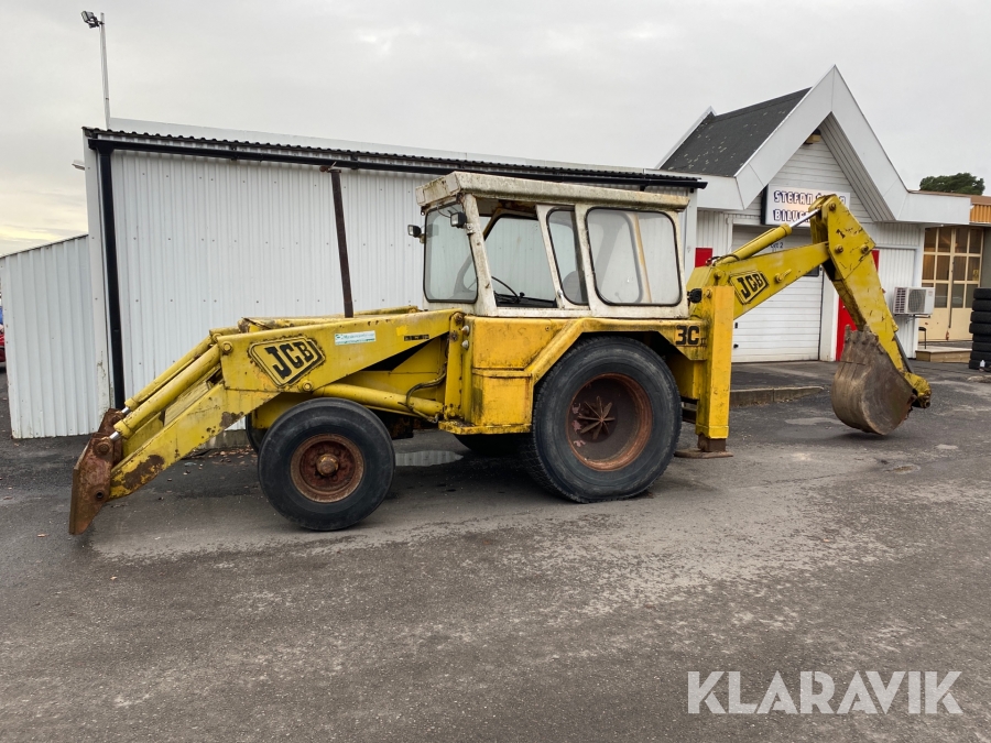 Traktorgrävare JCB 3C