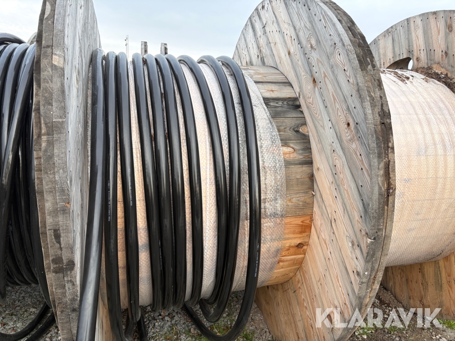 Kabeltrumma med elkabel, ca 50m