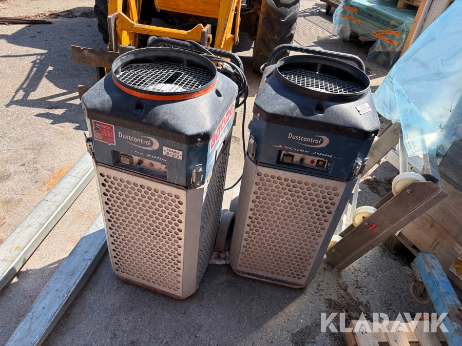 Luftrenare Dustcontrol AirCube 2000 2st