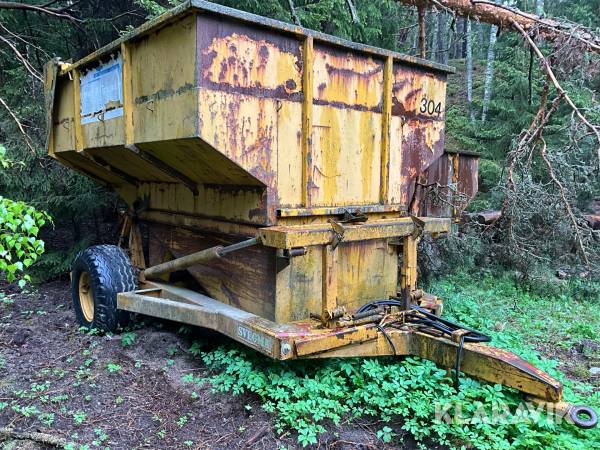 Bygelvagn med 3 burkar Svegma