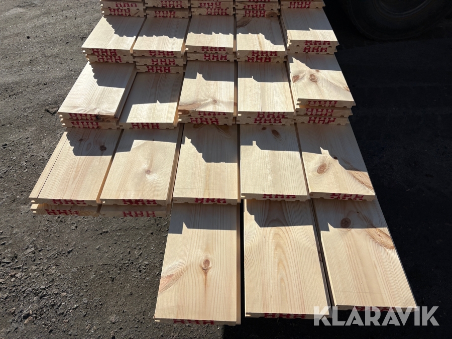 Furugolv 26.5x190 utskott