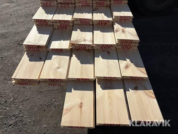Furugolv 26.5x190 utskott