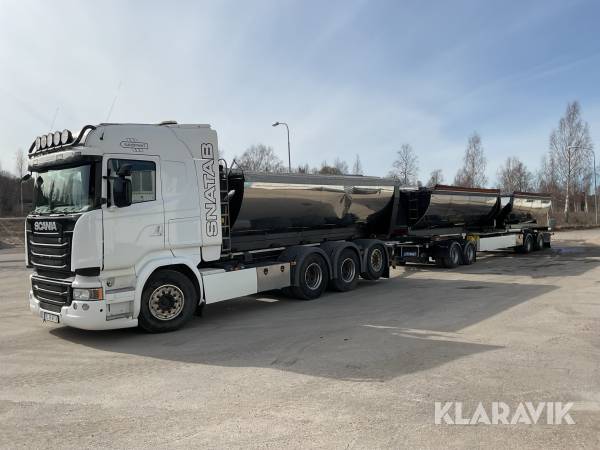 Asfalstekipage Scania R490LB 8x4*4HNB Tridem