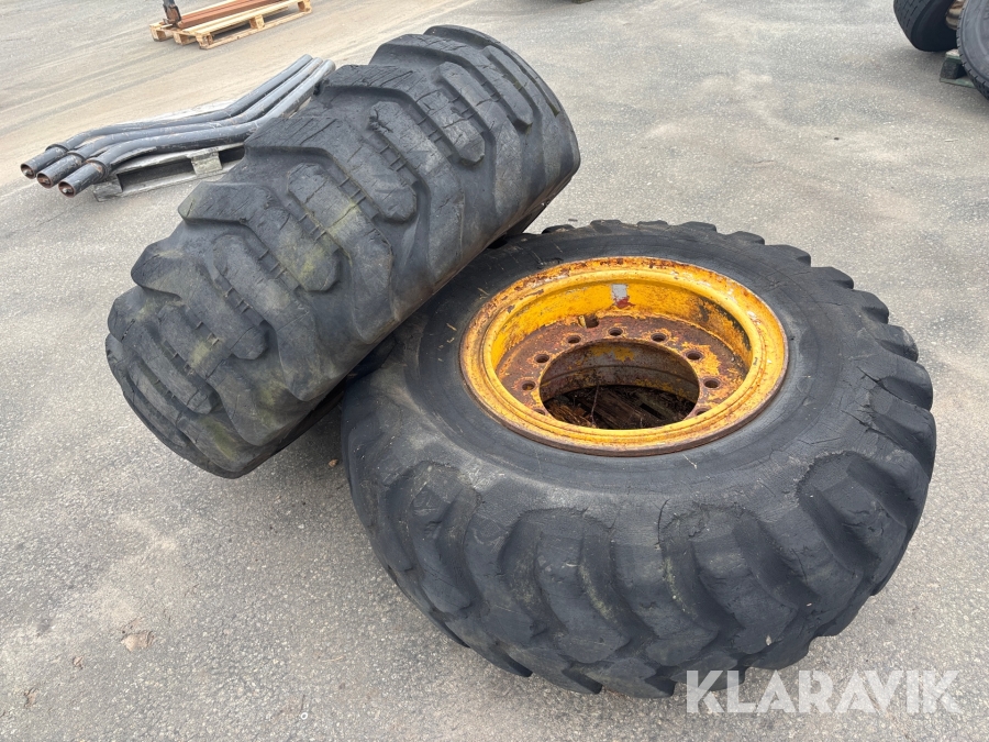 Entreprenaddäck GoodYear 17.5-25 - 2st