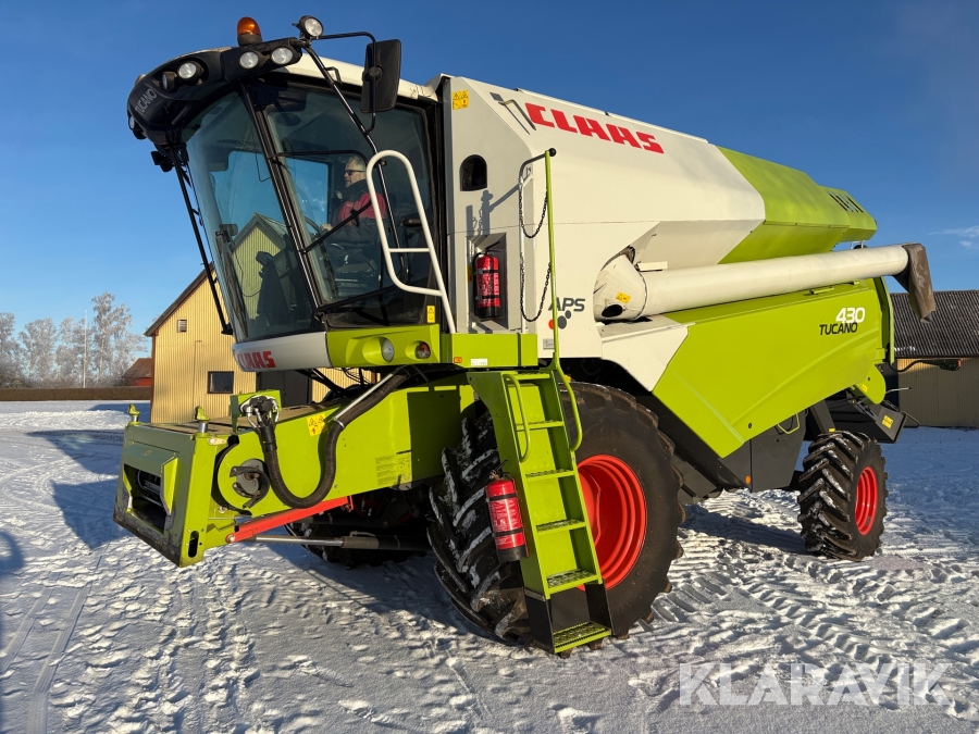 Skördetröska Claas Tucano 430 T4l