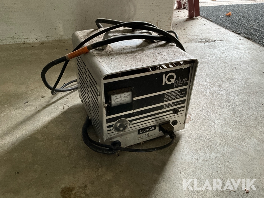 Golfbilsladdare Club Car IQ Plus system