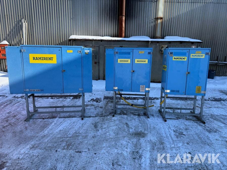 Huvudcentraler El-Björn 630A, 250A, 125A