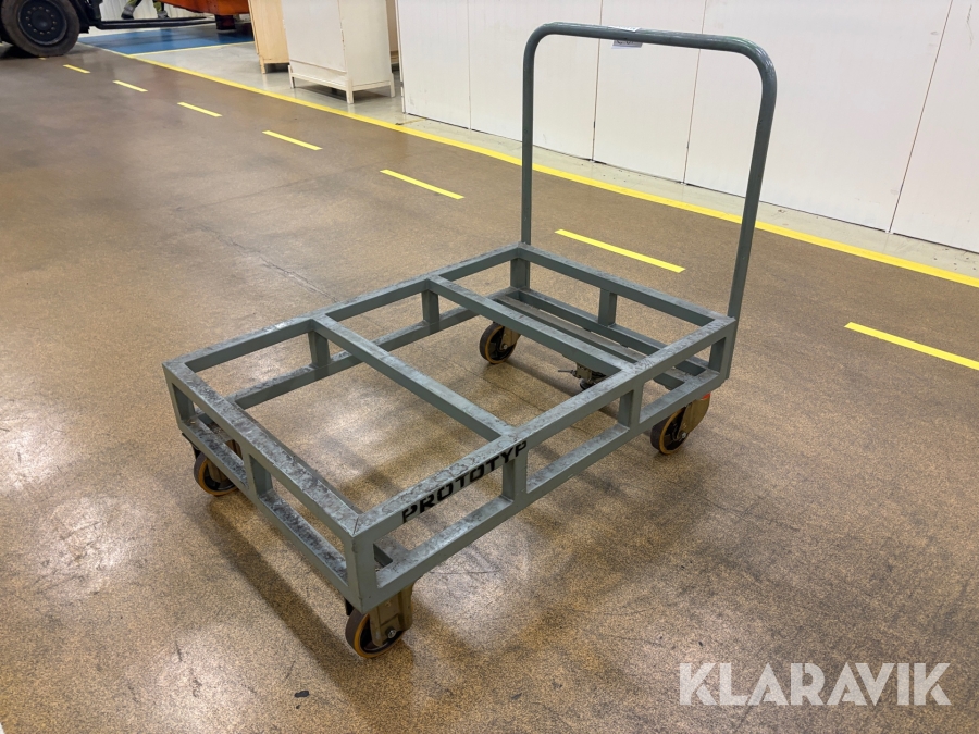 Pallvagn för helpall
