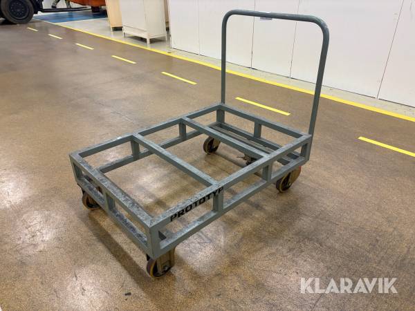 Pallvagn för helpall