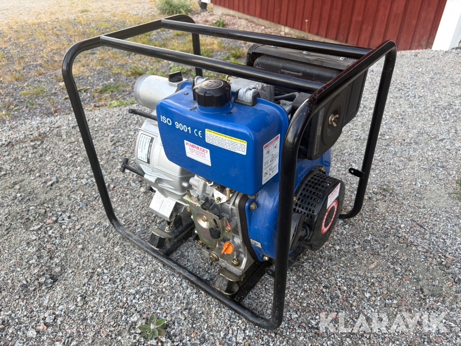Dieseldriven vattenpump 3 tum